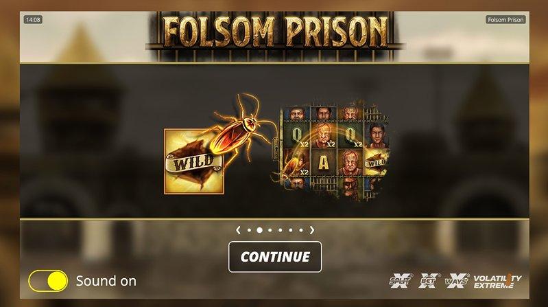Дизайн слота Folsom Prison